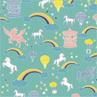 御年賀トレシー® 2026年　ハッピーホース柄（午柄）　24×24ｃｍ