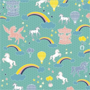 画像: 御年賀トレシー® 2026年 ハッピーホース柄(午柄) 24×24cm