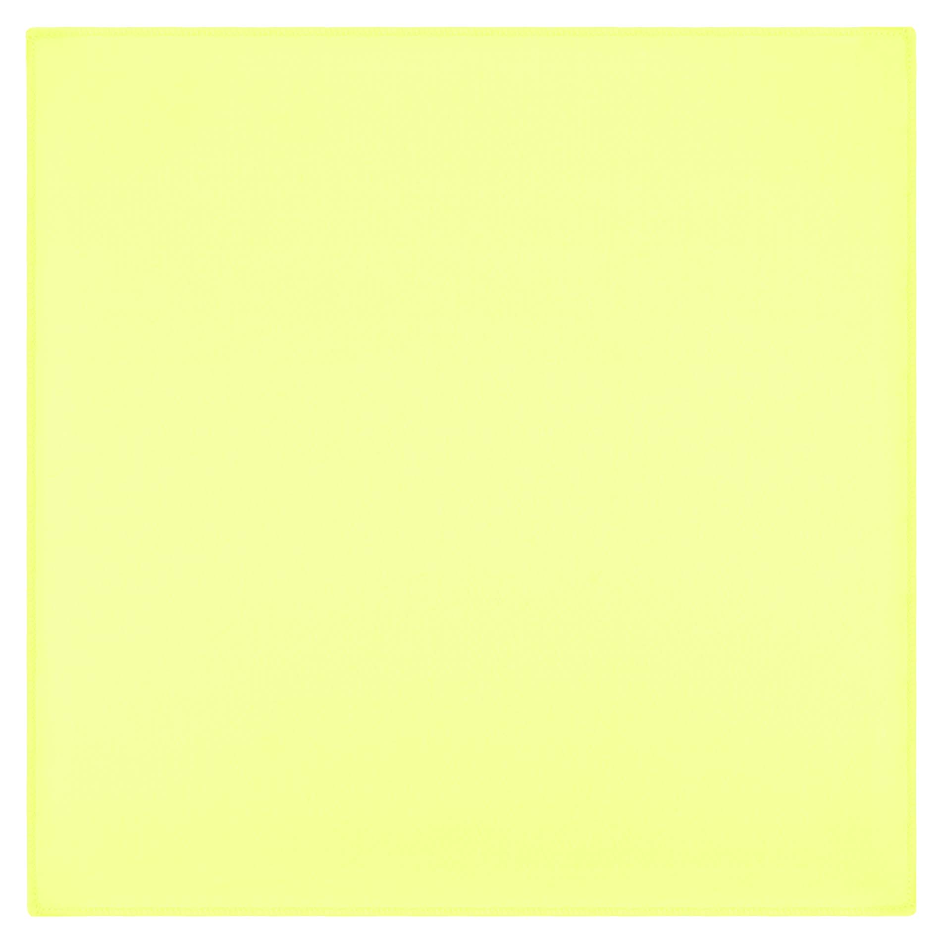画像1: トレシー®　カラークロス( 無地 )　24×24cm　G47　ライトレモン