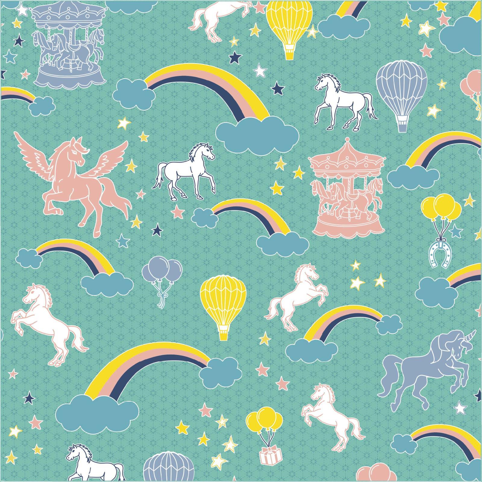 画像1: 御年賀トレシー® 2026年　ハッピーホース柄（午柄）　24×24ｃｍ